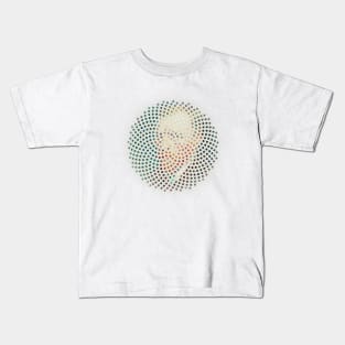 Optical Illusions - Vincent van Gogh Self Portrait Kids T-Shirt